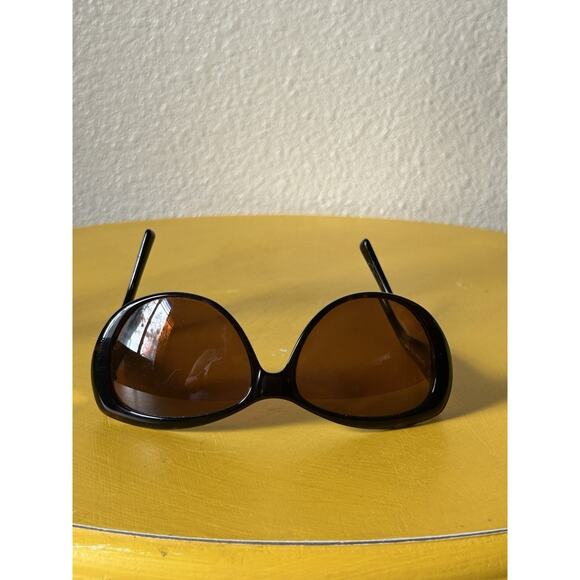 Tory Burch Womens Plastic Sunglasses Brown Designer - Picture 11 of 13